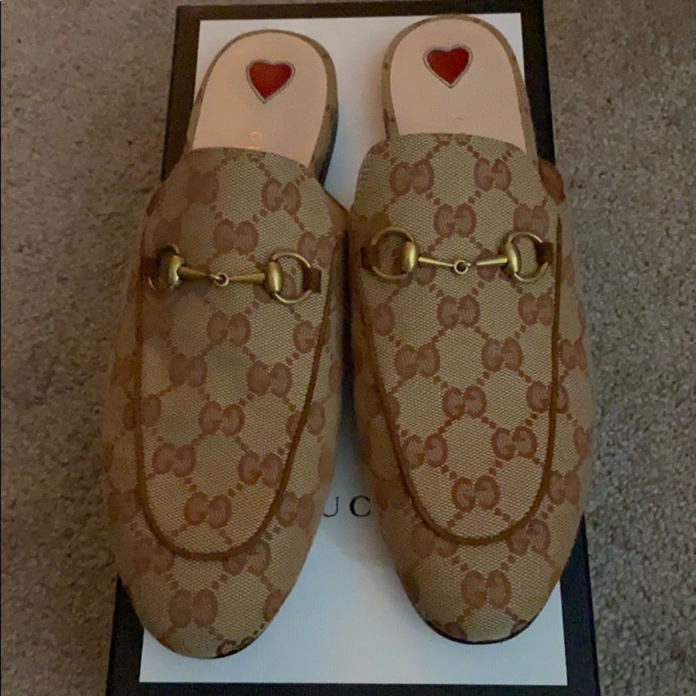 GUCCI Preowned women’s Princetown Mules